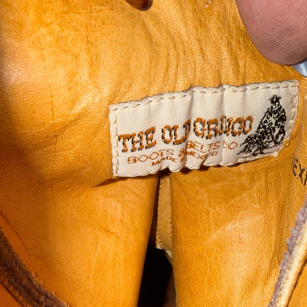 Old Gringo Brown Eagle low Boots size 6 - Picture 11 of 13